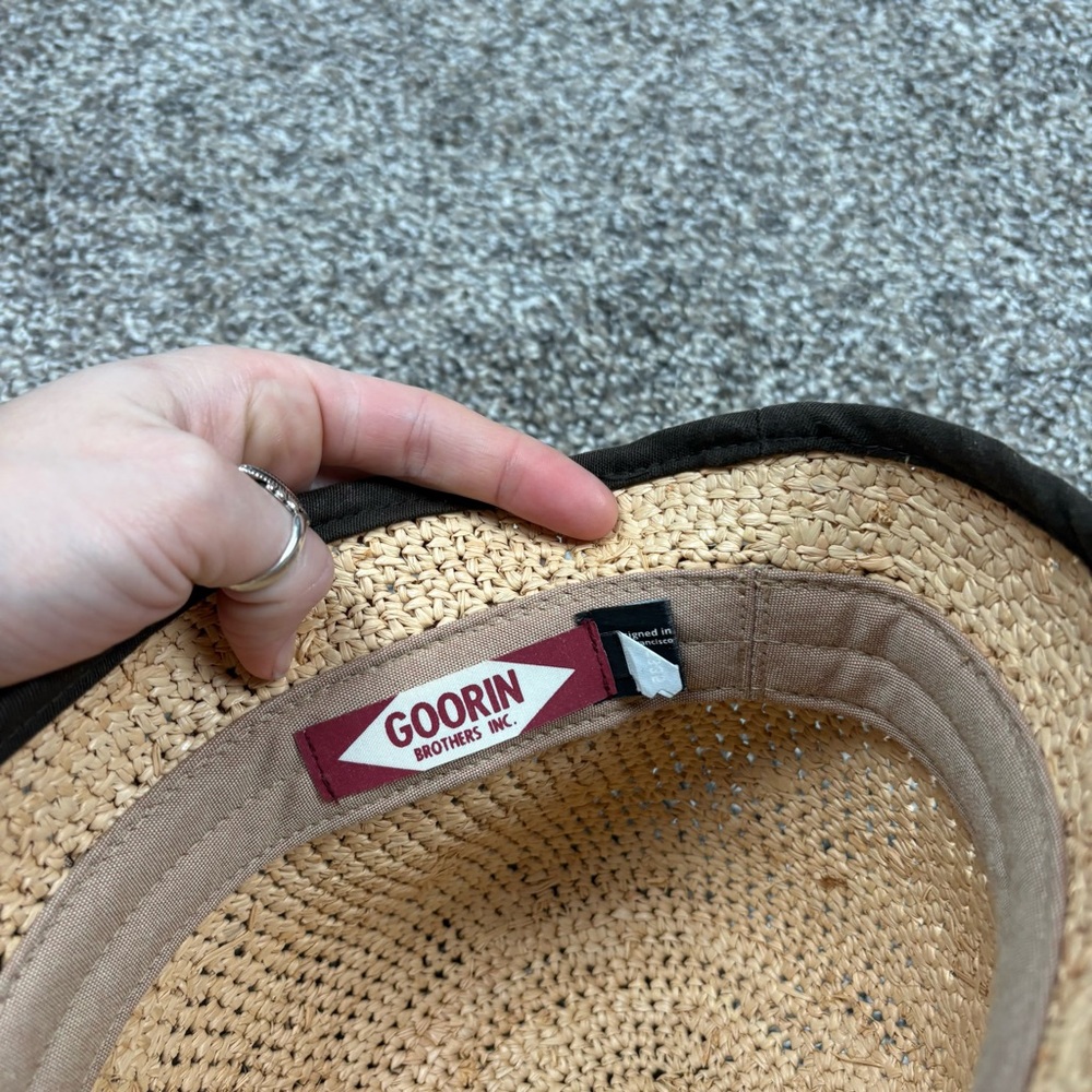 Goorin Bros Straw Cloche Hat - Picture 9 of 9